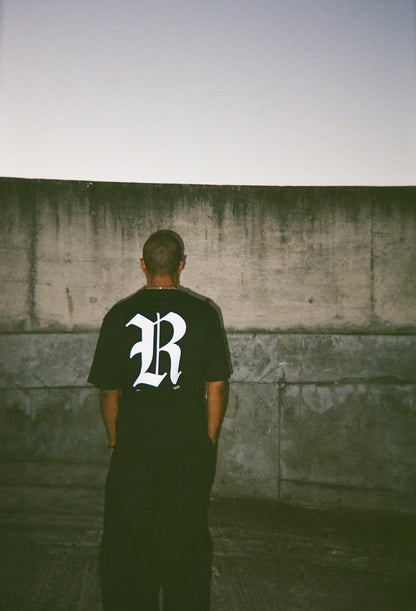 "R" Black - Lifestyle Cotton Tee