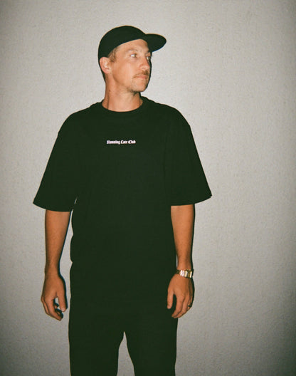 "Late" Black - Lifestyle Cotton Tee