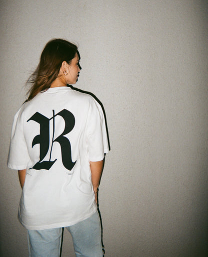 "R" White - Lifestyle Cotton Tee