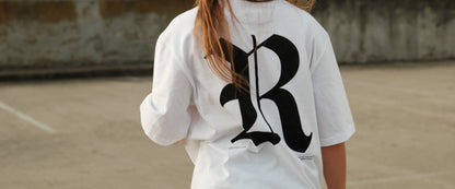 "R" White - Lifestyle Cotton Tee