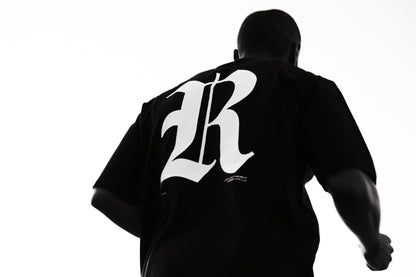 "R" Black - Lifestyle Cotton Tee