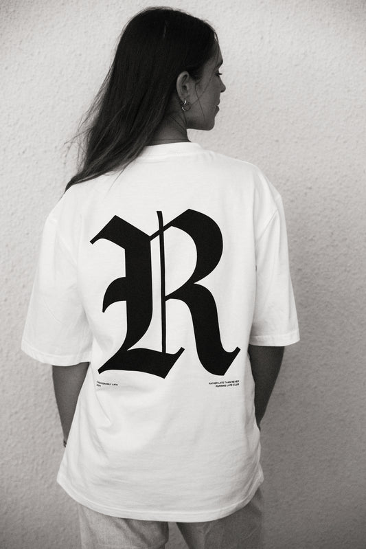 "R" White - Lifestyle Cotton Tee