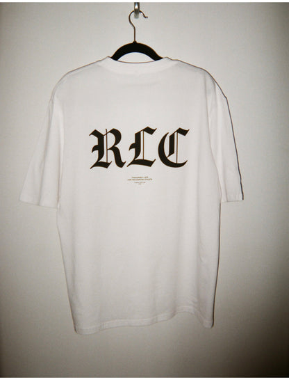 "RLC" White - Lifestyle Cotton Tee